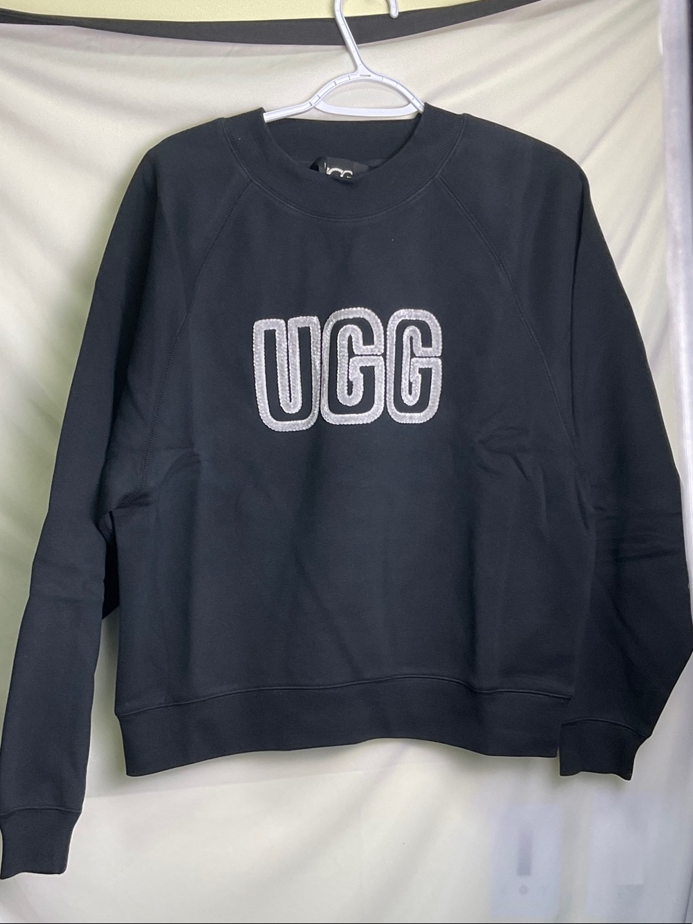 Women's UGG Logo Crewneck  Black
